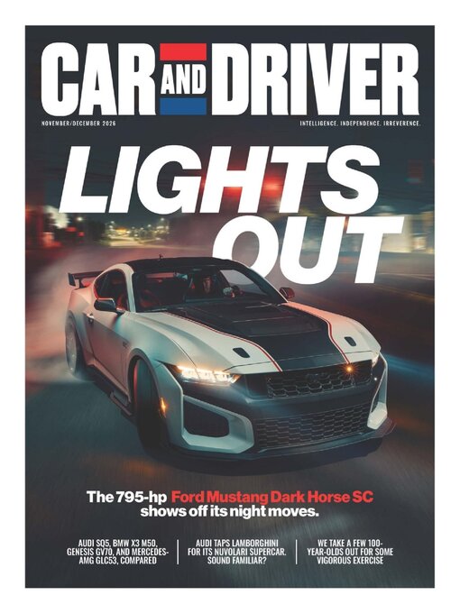 Cover image for Car and Driver